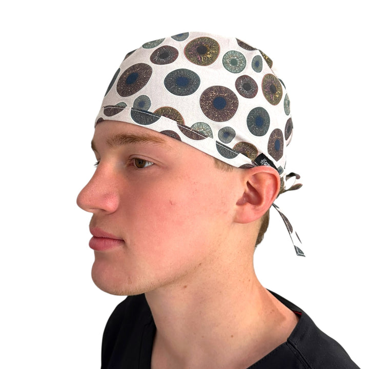 Iris Eye- Classic/Men's Scrub Cap