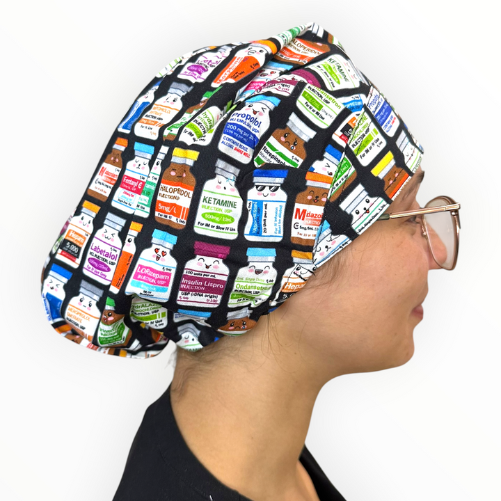 All Meds on Deck- Bouffant Scrub Cap