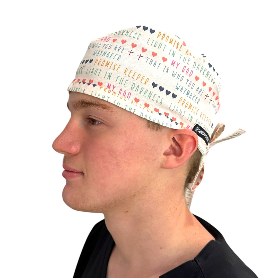 My God- Classic/Men's Scrub Cap