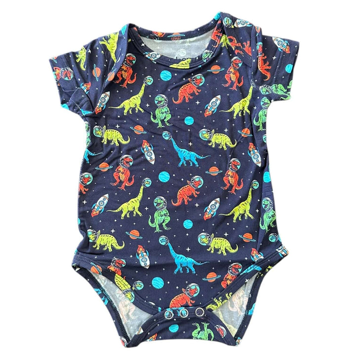 Space Dino Bamboo Bodysuit