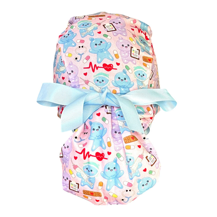 Boo Boo Glove Buddies- Ponytail Scrub Cap
