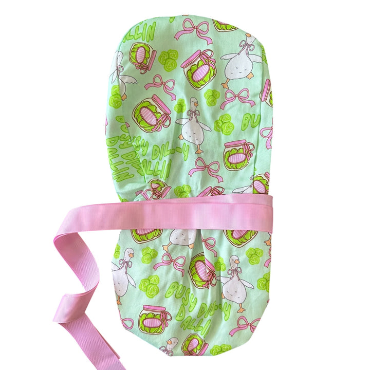 Busy Dilly Dallin- Ponytail Scrub Cap
