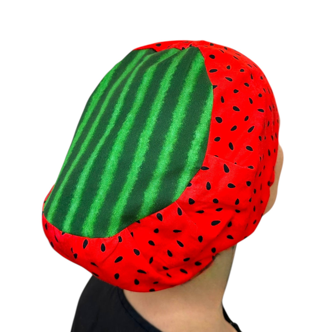 Watermelon Euro Scrub Cap for Women, by Sunshine Caps Co