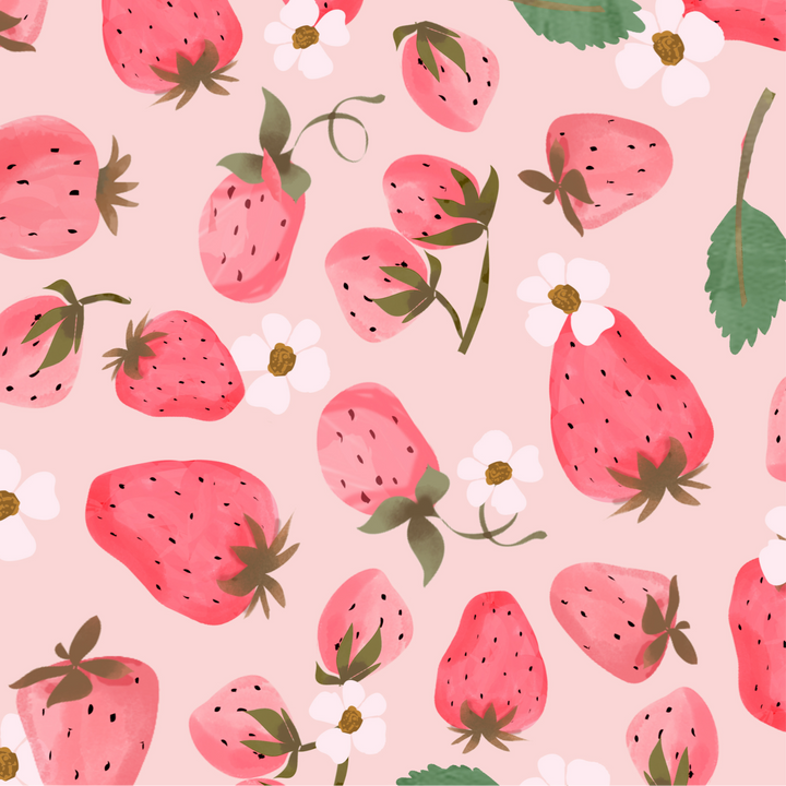 Strawberry- Bouffant Scrub Cap