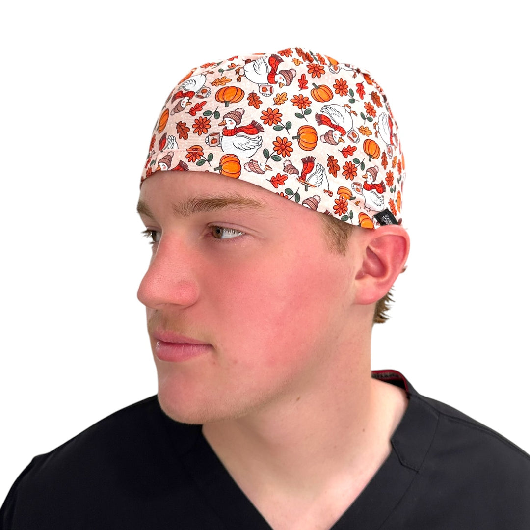 Autumn Goose- Classic/Men's Scrub Cap