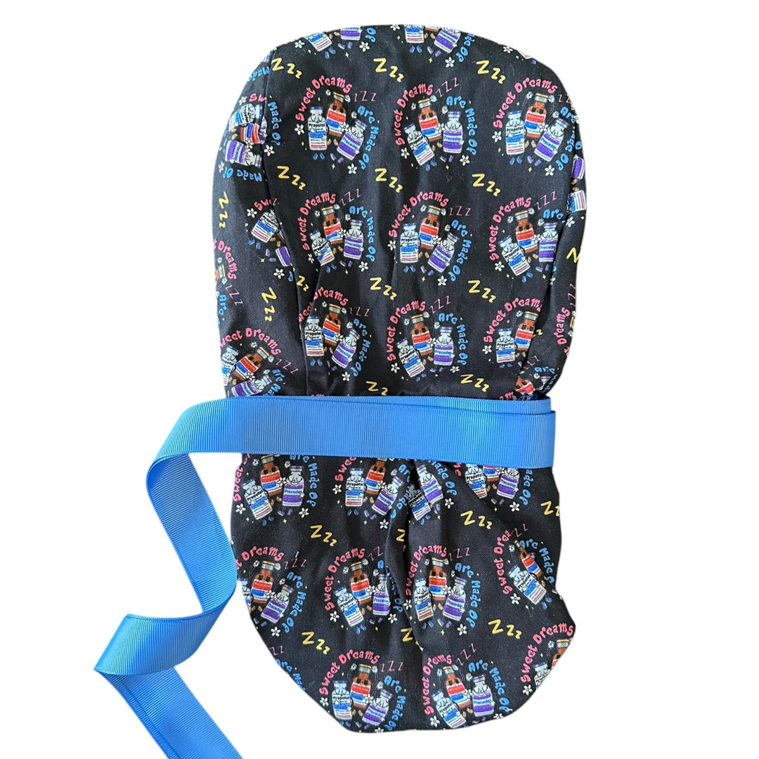 Sweet Dreams are Made of These- Ponytail Scrub Cap