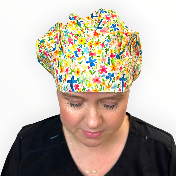 Garden of Grace- Bouffant Scrub Cap