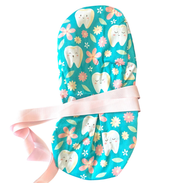 Mint Blossom Dental- Ponytail Scrub Cap