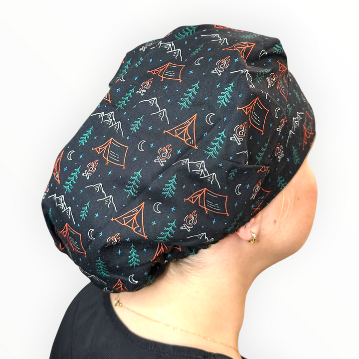 Camping- Bouffant Scrub Cap