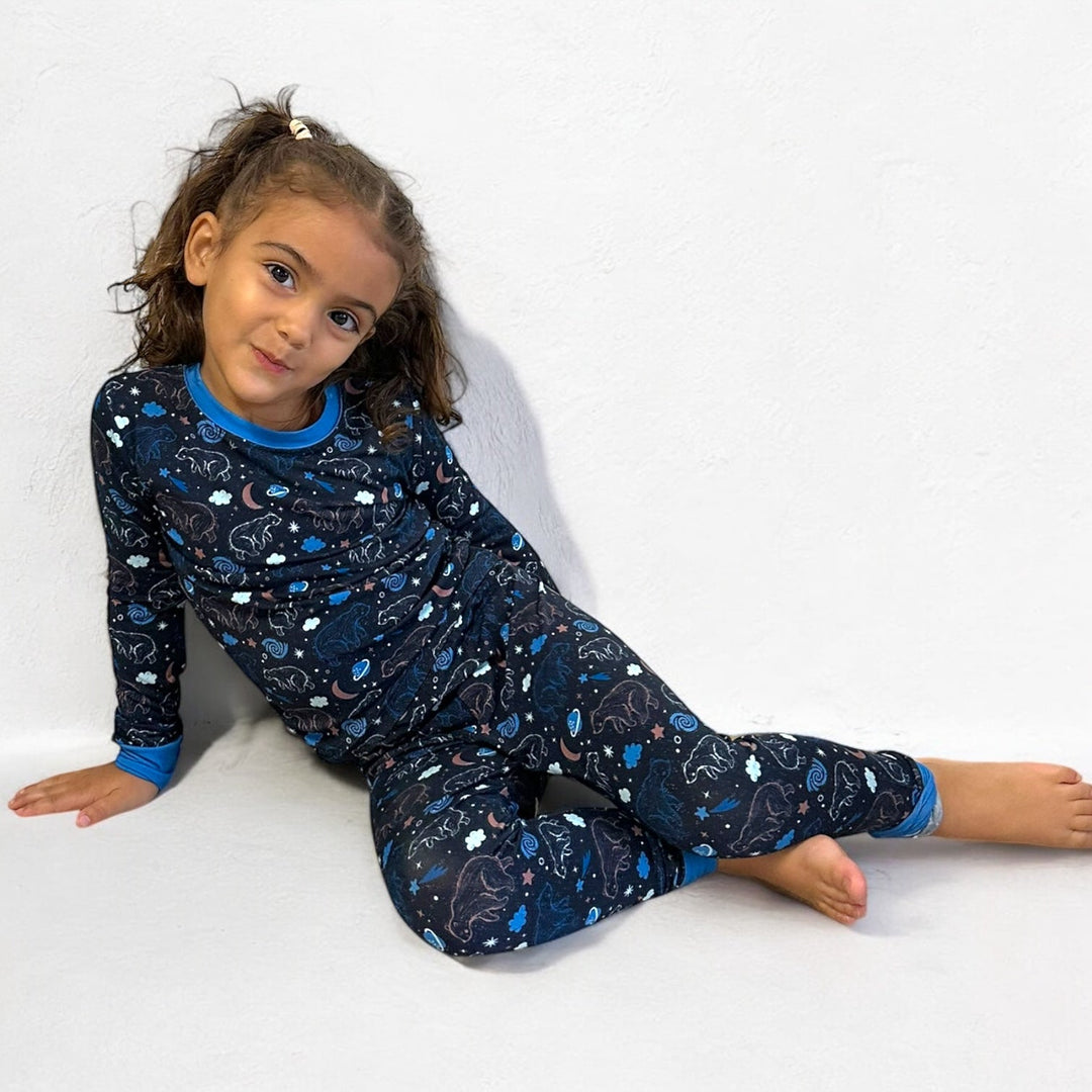 Constellation Bear Long Sleeve Two-Piece PJ's