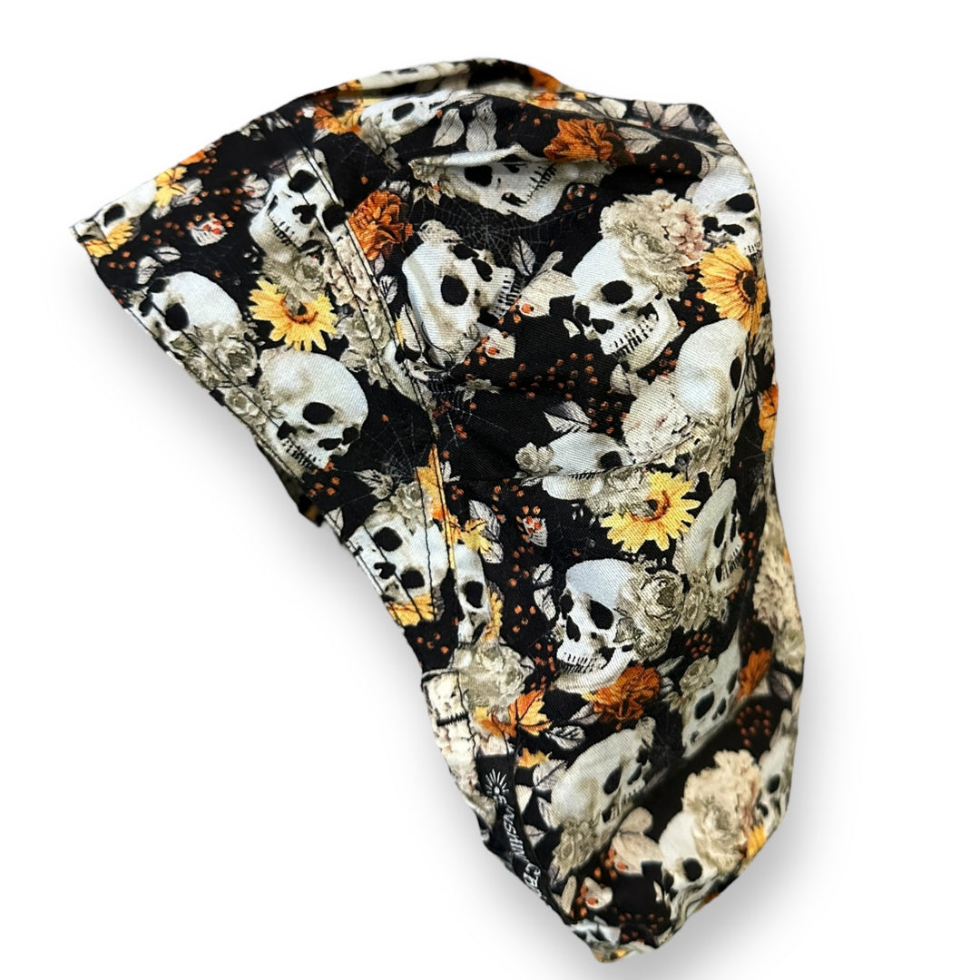 Autumn Skulls- Bouffant Scrub Cap