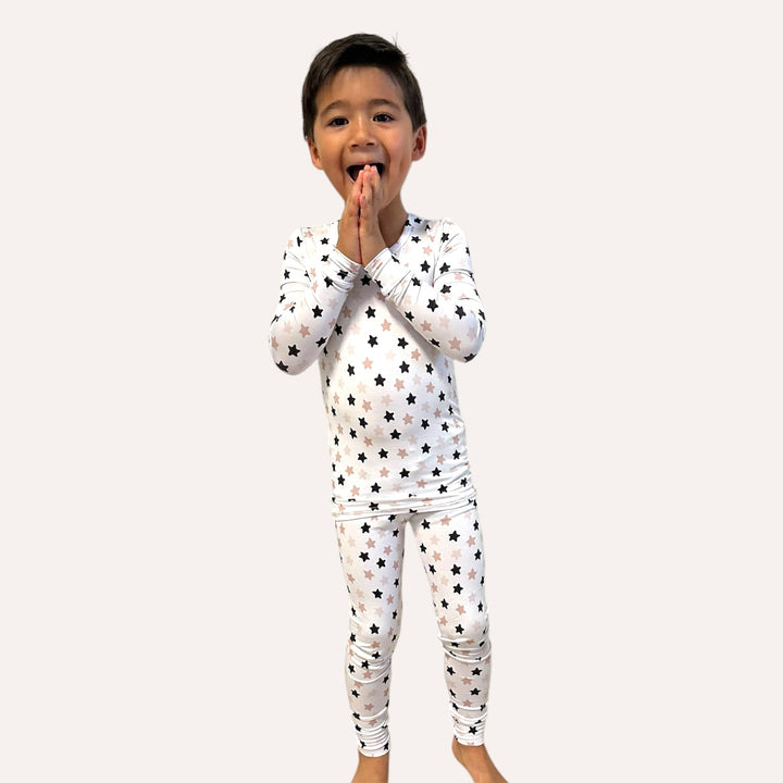 Jasper Stars Long Sleeve Two-Piece PJ's