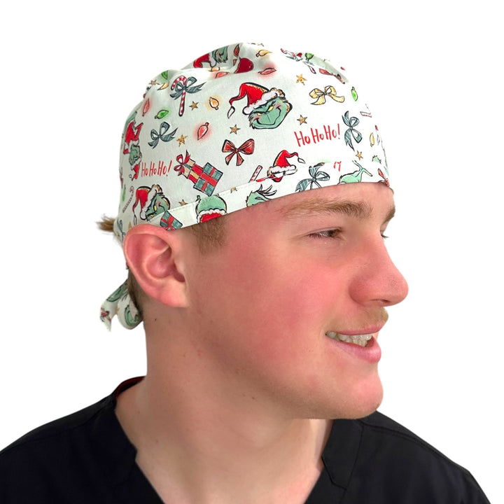 Holiday Humbug- Classic/Men's Scrub Cap