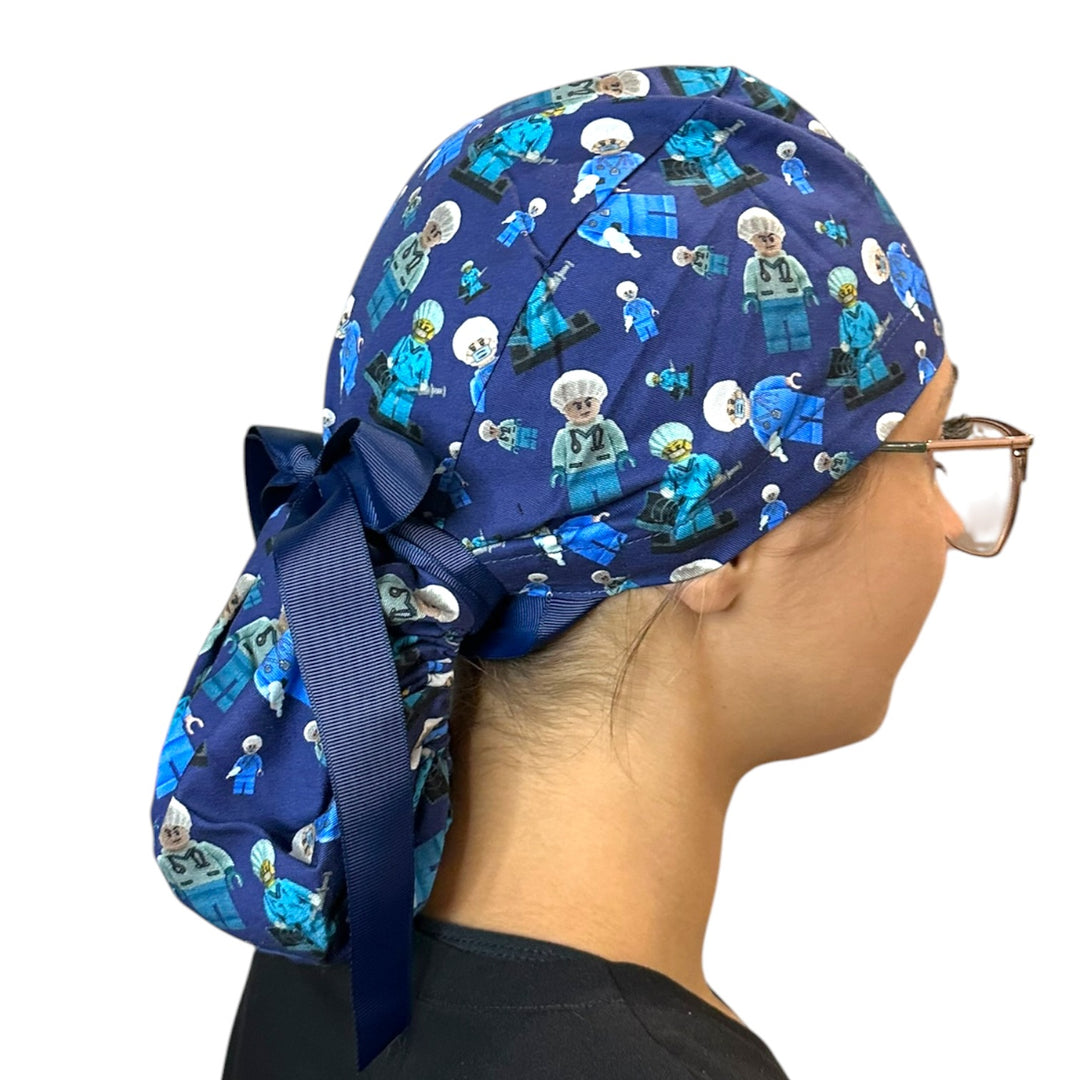 Mini Medical- Ponytail Scrub Cap