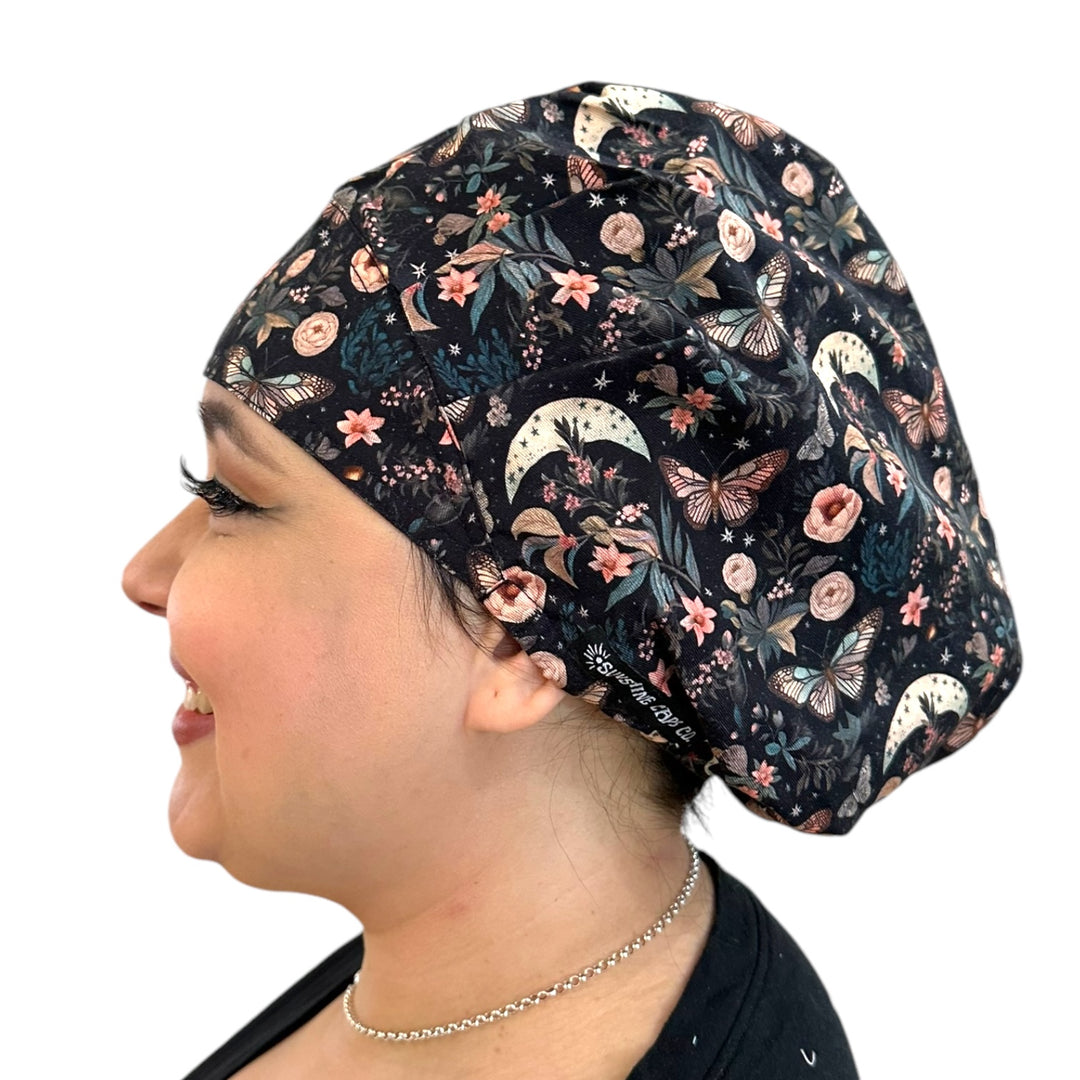 Moon Garden- Bouffant Scrub Cap