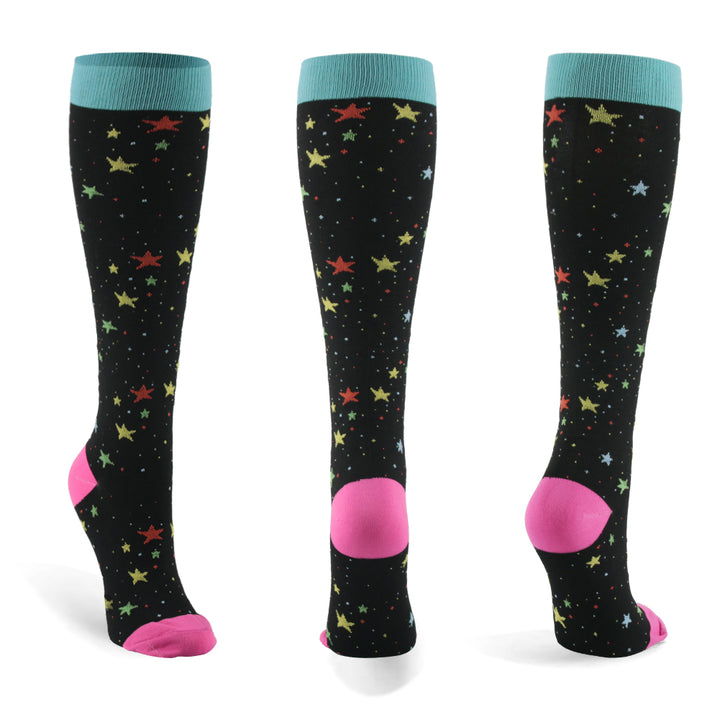 Confetti Stars- Compression Socks