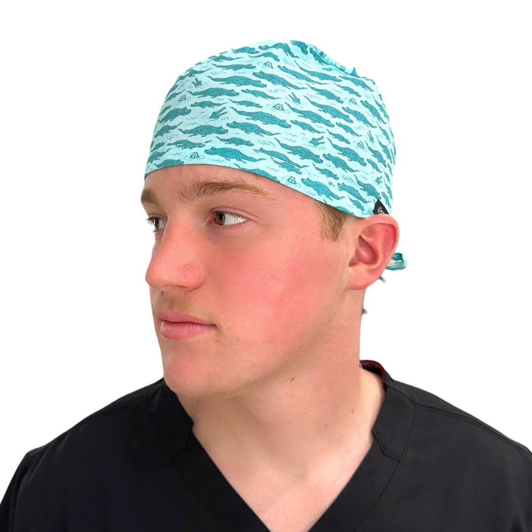 See Ya Later Alligator- Classic/ Men's Scrub Cap