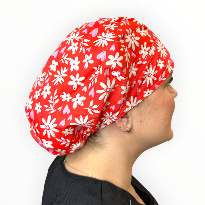 Ditsy Floral- Bouffant Scrub Cap