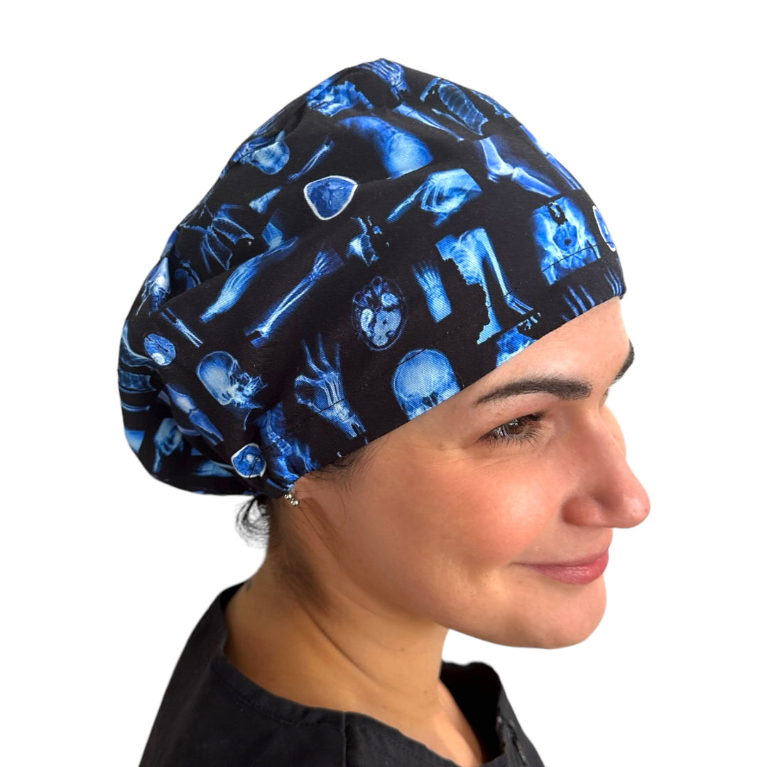Radiology Euro Scrub Cap for Women, by Sunshine Caps Co