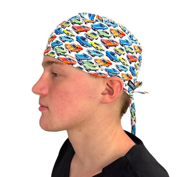 Muscle Cars- Classic/Men's Scrub Cap