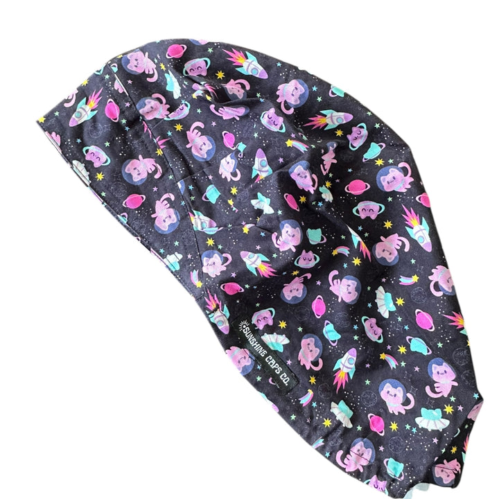 Astro Cats- Bouffant Scrub Cap