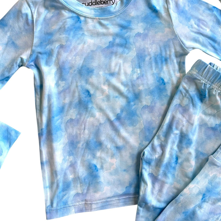 Blue Skies Long Sleeve Two-Piece PJ's