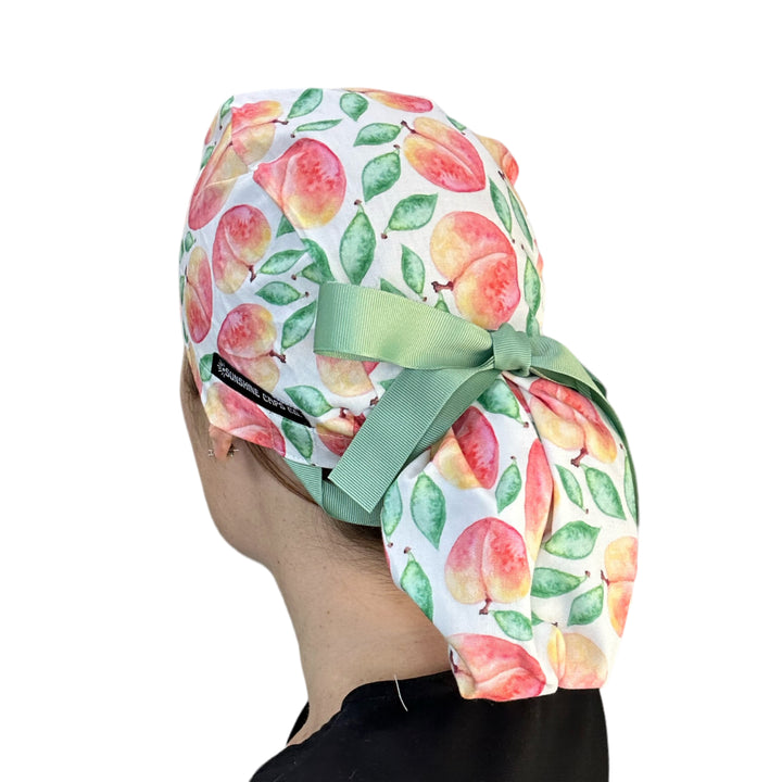 peach Scrub Cap for Women, By Sunshine Caps Co.