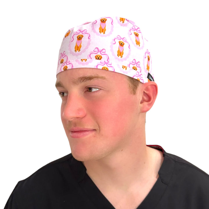 Pink Pup Society- Classic/Men's Scrub Cap