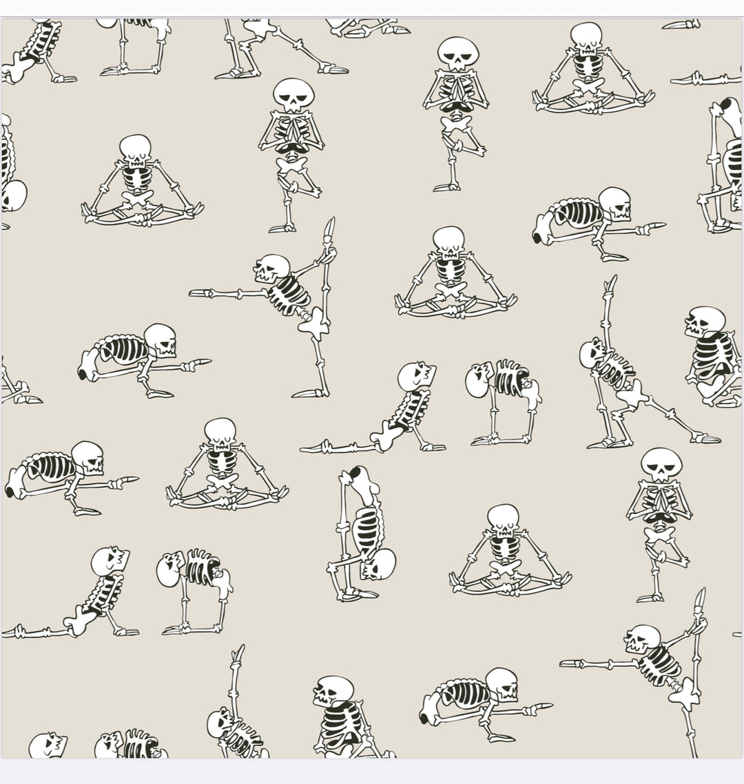 Yoga Skeletons- Bouffant Scrub Cap