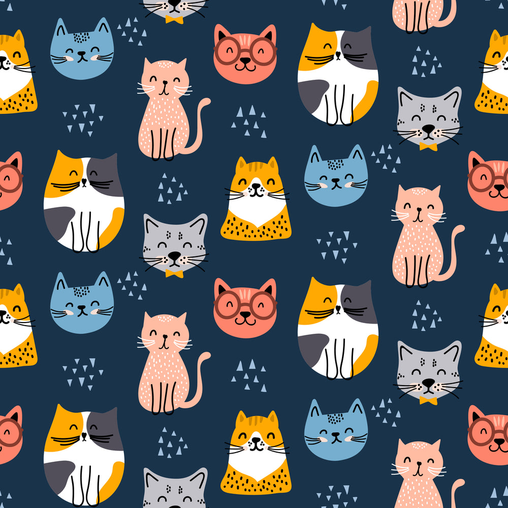 Smarty Cat Ponytail Scrub Cap for Women, By Sunshine Caps Co.