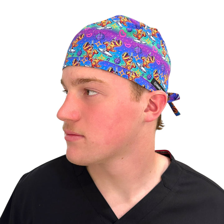 Pole Dancing T-Rex- Classic/Men's Scrub Cap