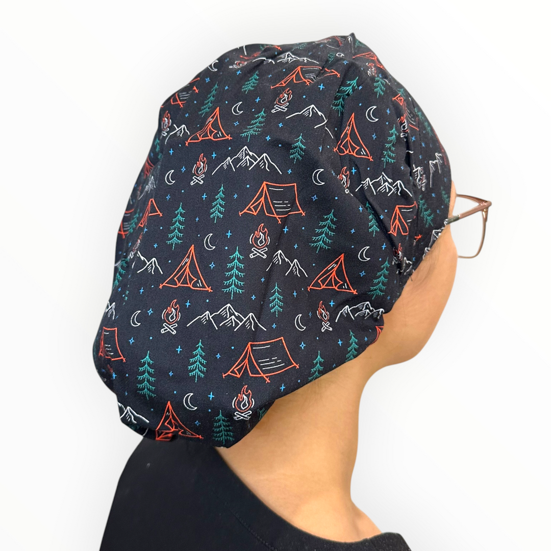 Camping- Bouffant Scrub Cap