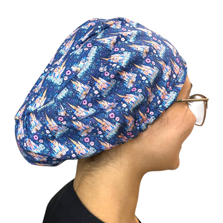 Enchanted Castle- Euro Scrub Cap