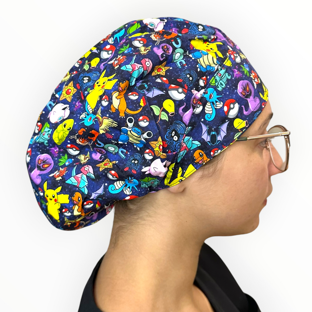 Catch Em' All Before They’re Gone *Limited Edition*- Bouffant Scrub Cap
