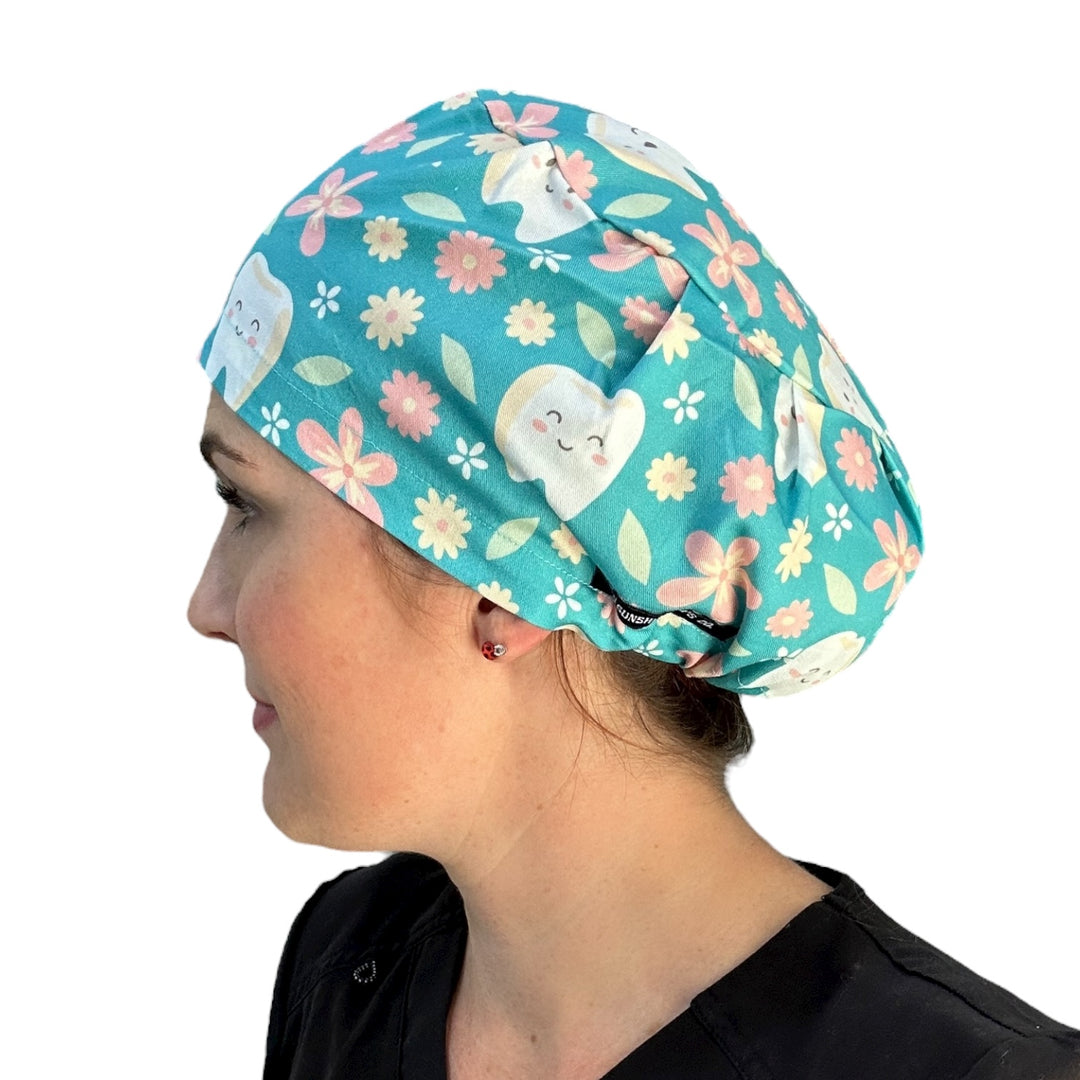 Mint Blossom Dental- Euro Scrub Cap