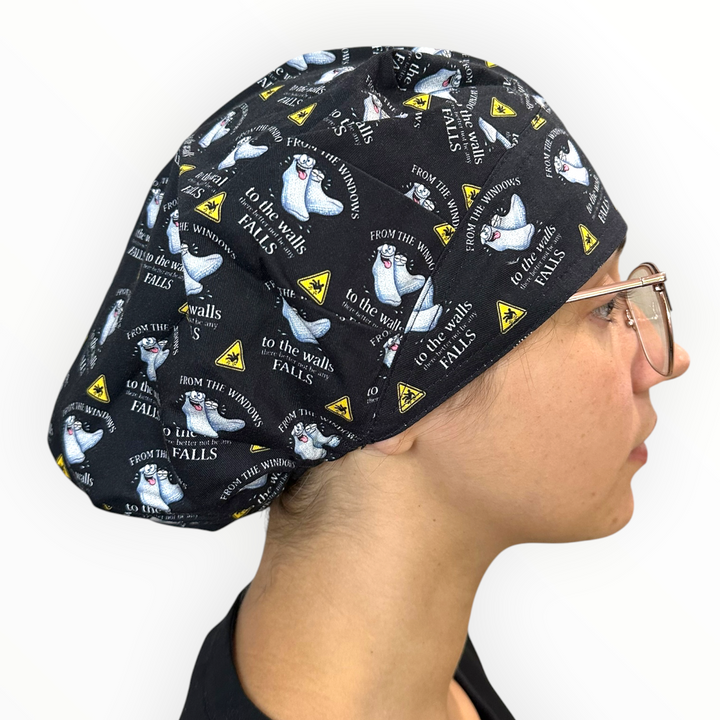 Fall Risk- Bouffant Scrub Cap