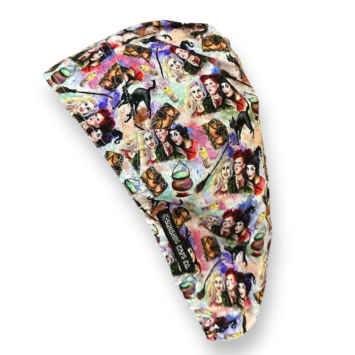 Witch Watercolor- Bouffant Scrub Cap