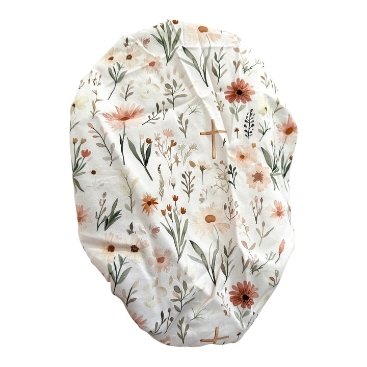 Faithful Floral- Bouffant Scrub Cap