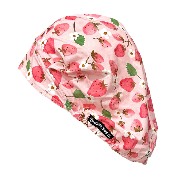 Strawberry- Bouffant Scrub Cap