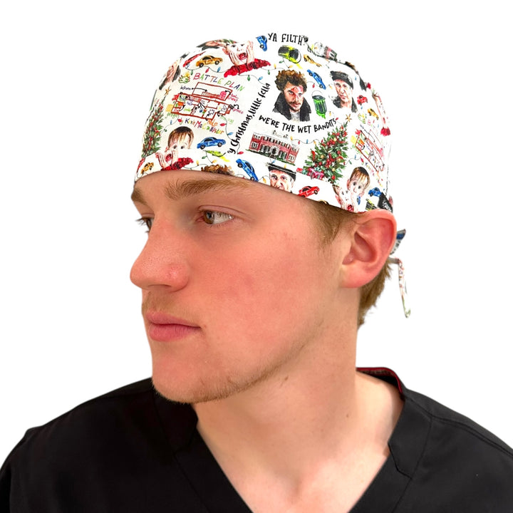 Alone on Christmas- Classic/Men's Scrub Cap