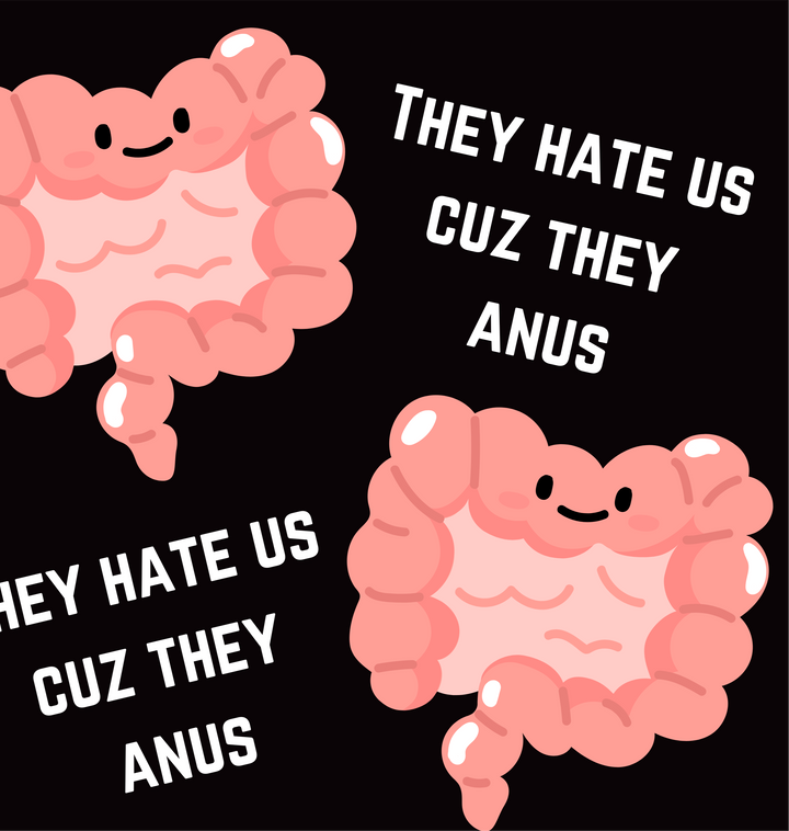 Hate Us Cuz They Anus Black- Classic/Men's Scrub Cap