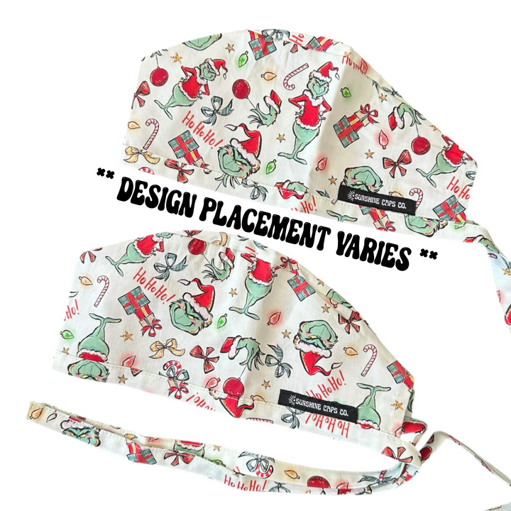 Holiday Humbug- Classic/Men's Scrub Cap