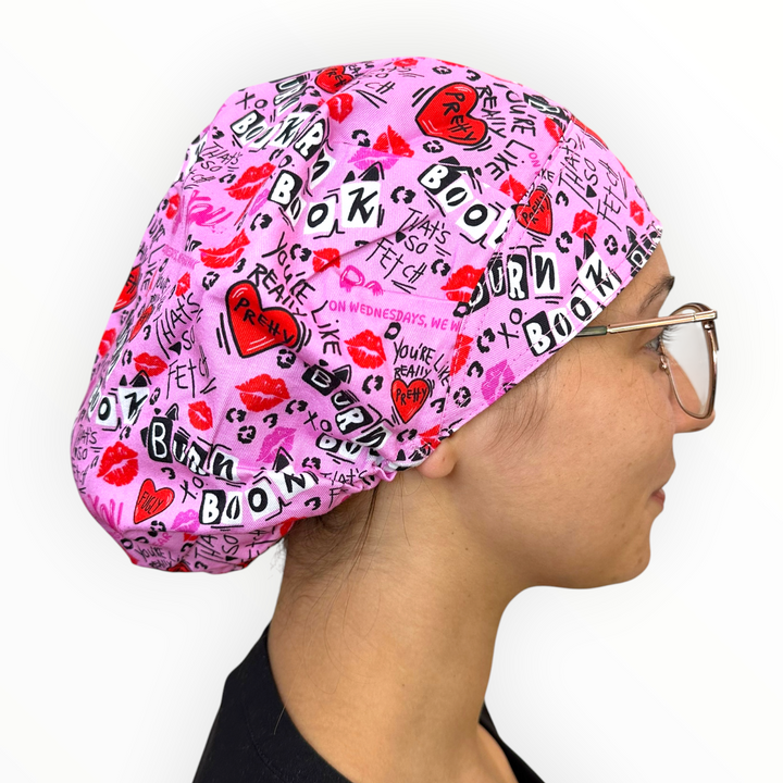 Wear Pink- Bouffant Scrub Cap