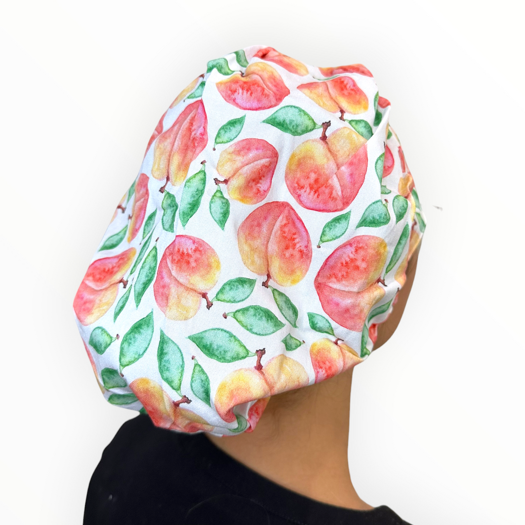 Just Peachy- Bouffant Scrub Cap