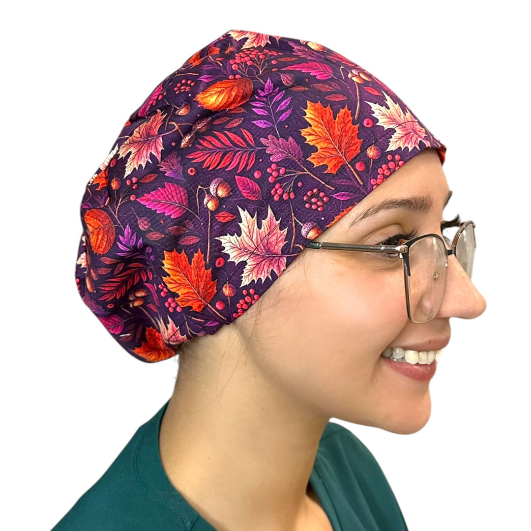 Autumn Amethyst- Euro Scrub Cap