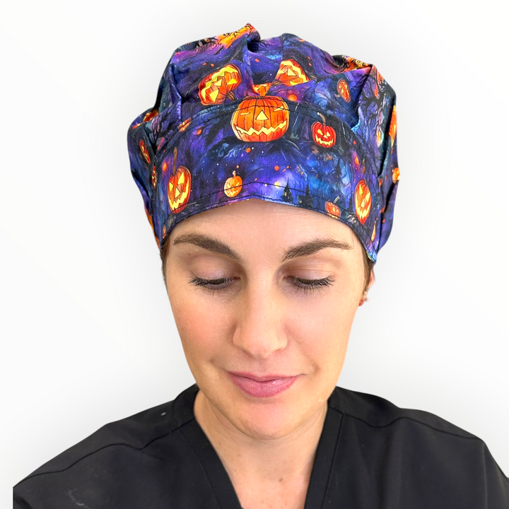Haunted Woods- Bouffant Scrub Cap