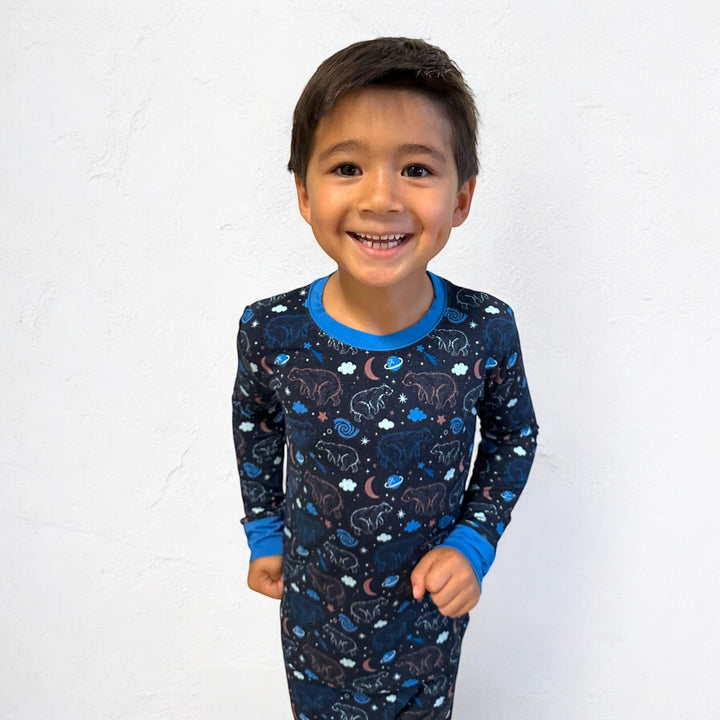 Constellation Bear Long Sleeve Two-Piece PJ's