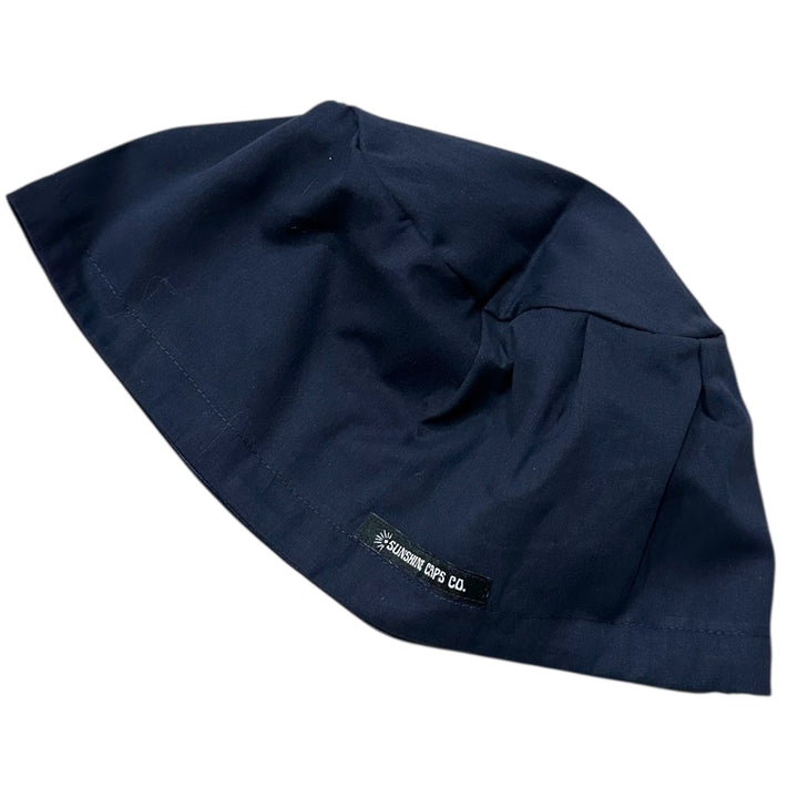 Navy Solid- Euro Scrub Cap
