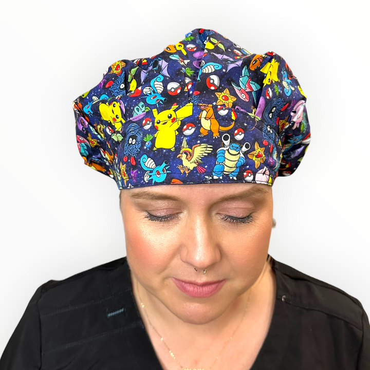 Catch Em' All Before They’re Gone *Limited Edition*- Bouffant Scrub Cap