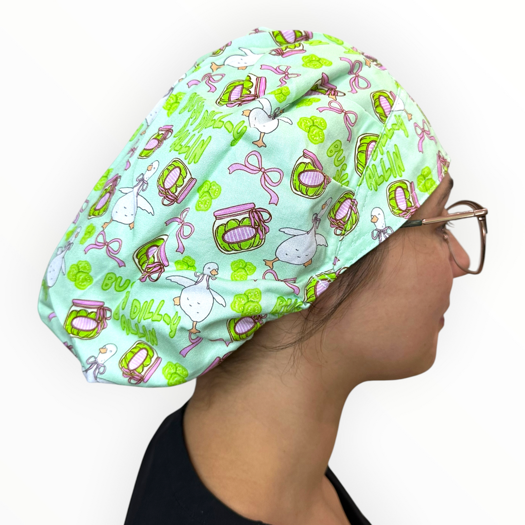 Busy Dilly Dallin- Bouffant Scrub Cap